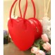 Loris Double Sided Heart Shaped Handbag